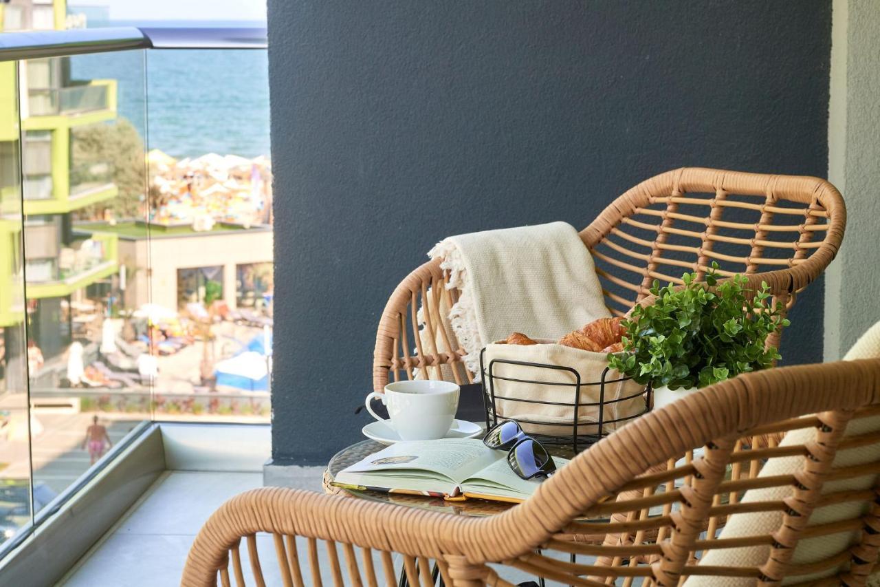 Vanilla Luxury Apartment Spa N Pool Beach Resort Navodari Bagian luar foto