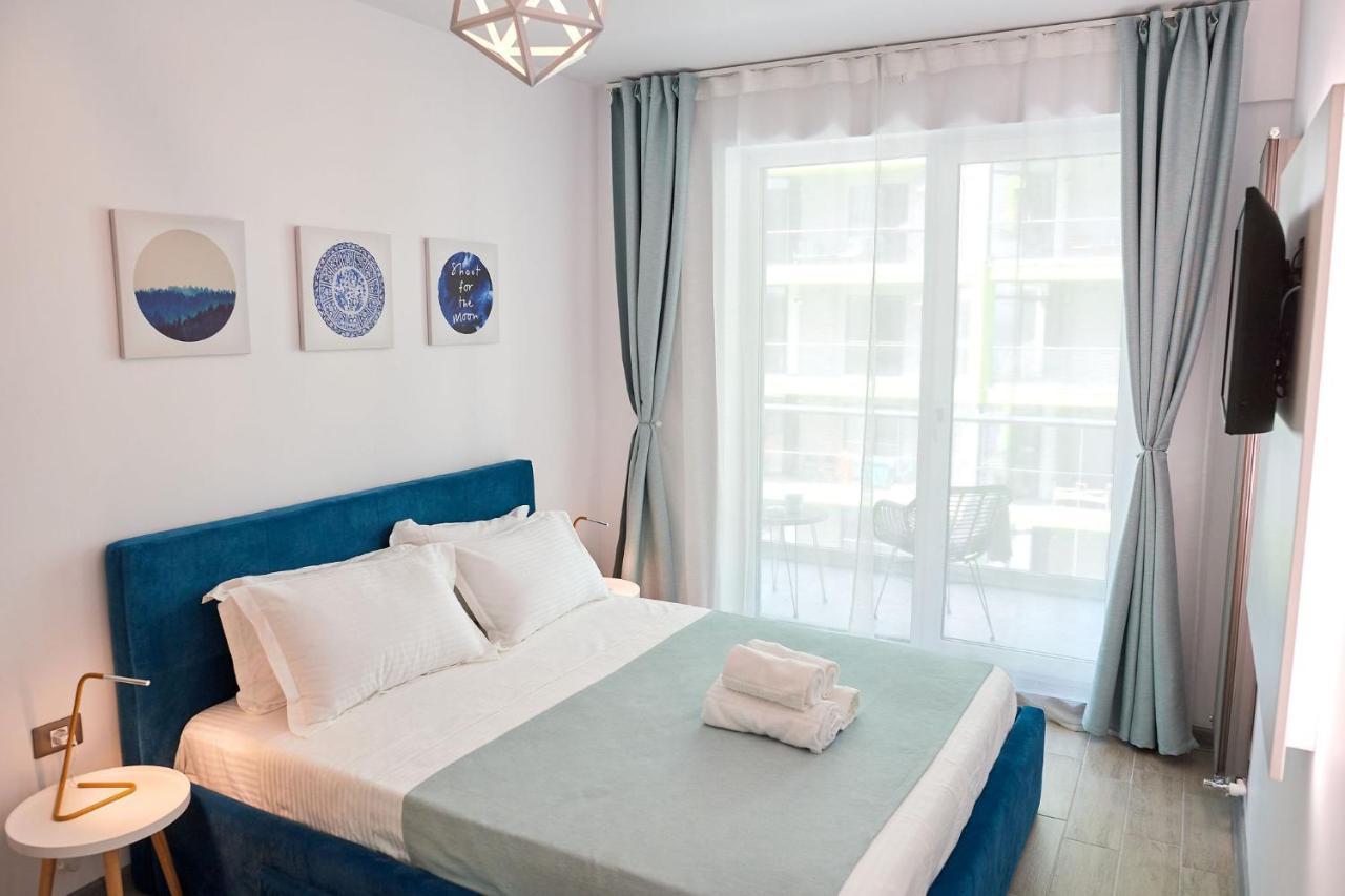 Vanilla Luxury Apartment Spa N Pool Beach Resort Navodari Bagian luar foto
